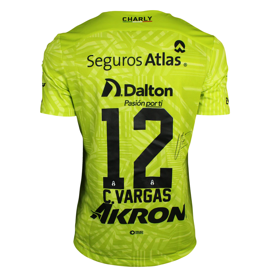 Camisola de Camilo Andrés Vargas Gil, Atlas FC