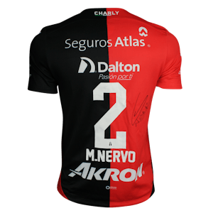 Hugo Martín Nervo Atlas FC shirt