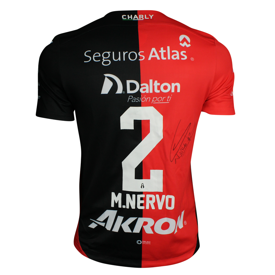 Hugo Martín Nervo Atlas FC shirt