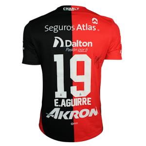 Eduardo Daniel Aguirre Lara Atlas FC shirt