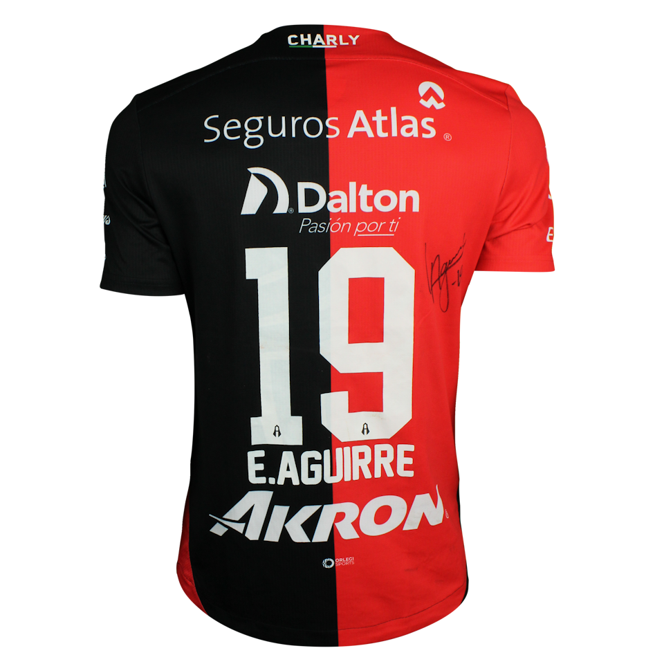 Eduardo Daniel Aguirre Lara Atlas FC shirt