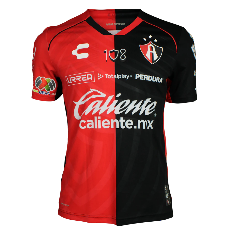来自Atlas FC的Eduardo Daniel Aguirre Lara球衣