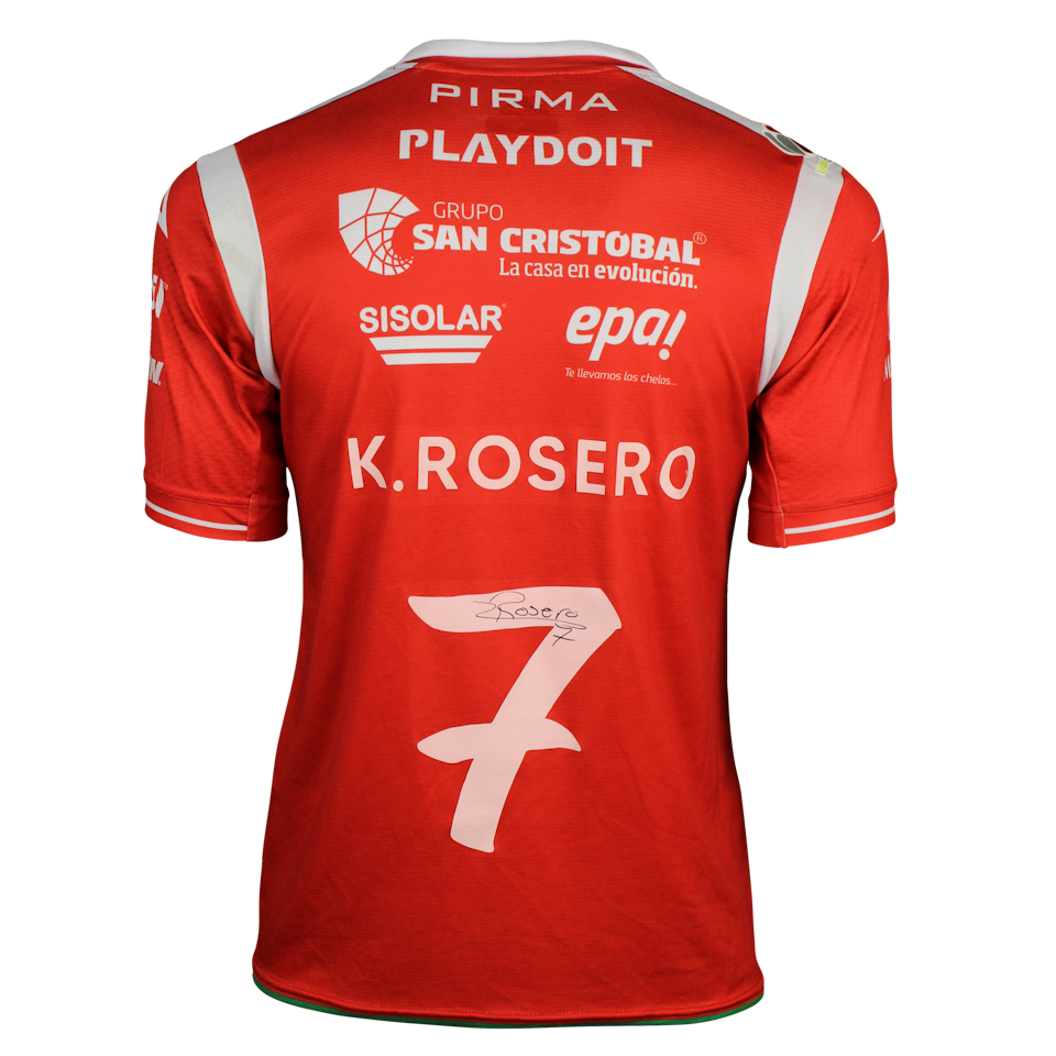 Kevin Duvan Ante Rosero Necaxa jersey