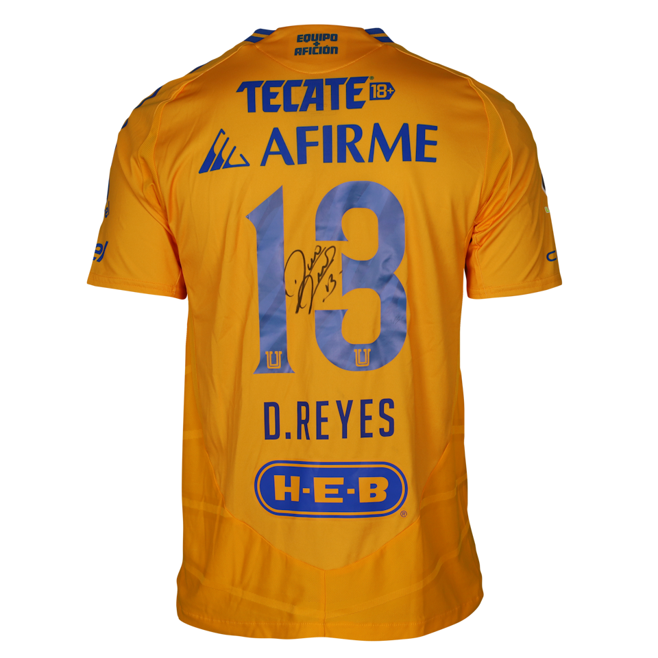 Diego Antonio Reyes Rosales Tigres UANL camisa.