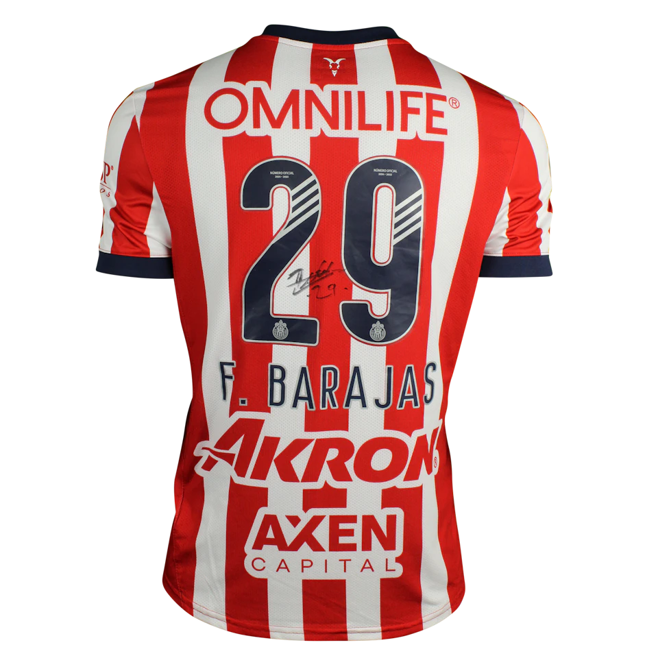 Fidel Barajas Juarez Jr Chivas Guadalajara jersey