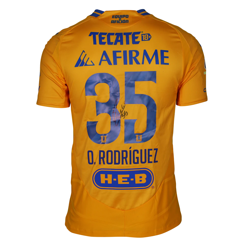 Osvaldo Rodríguez del Portal Tigres UANL shirt