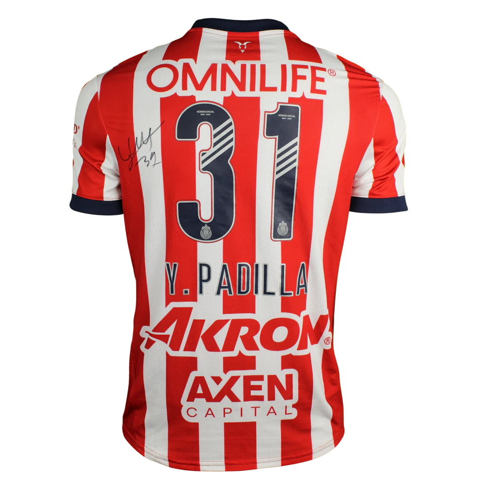 Jonathan Yael Padilla Sandoval Chivas Guadalajara shirt