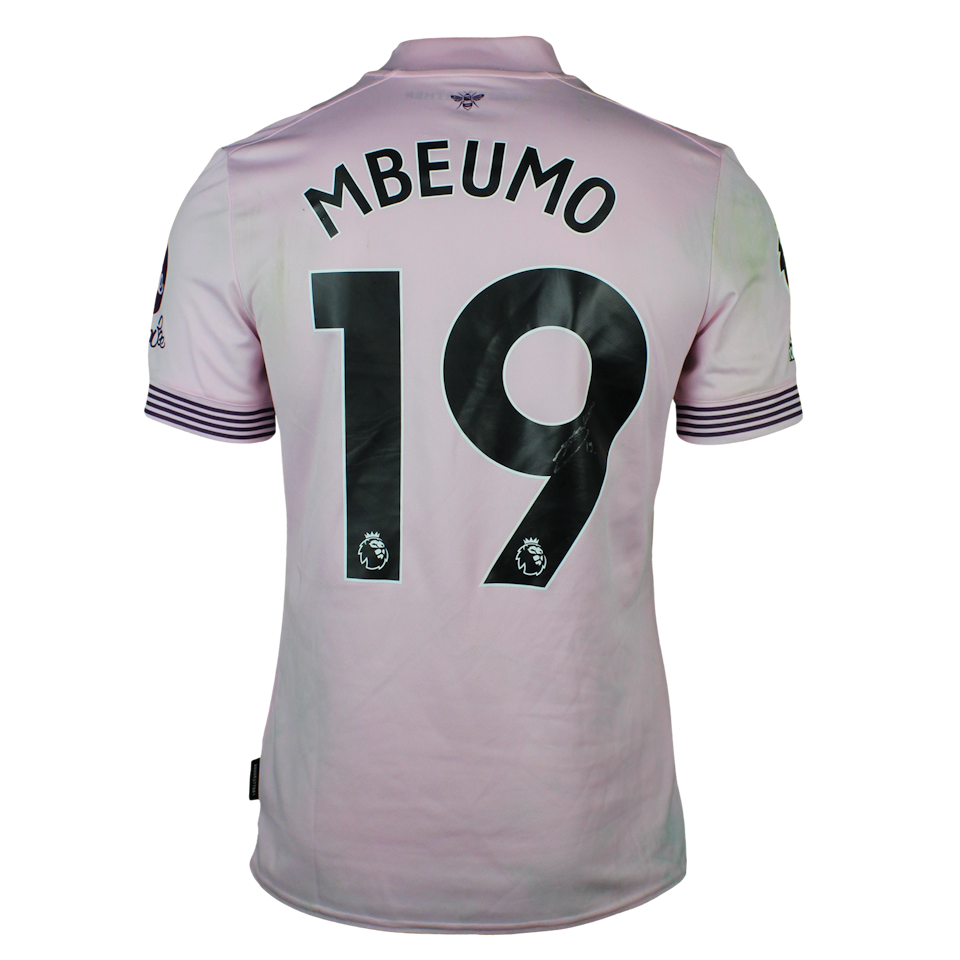 Bryan Mbeumo Brentford shirt