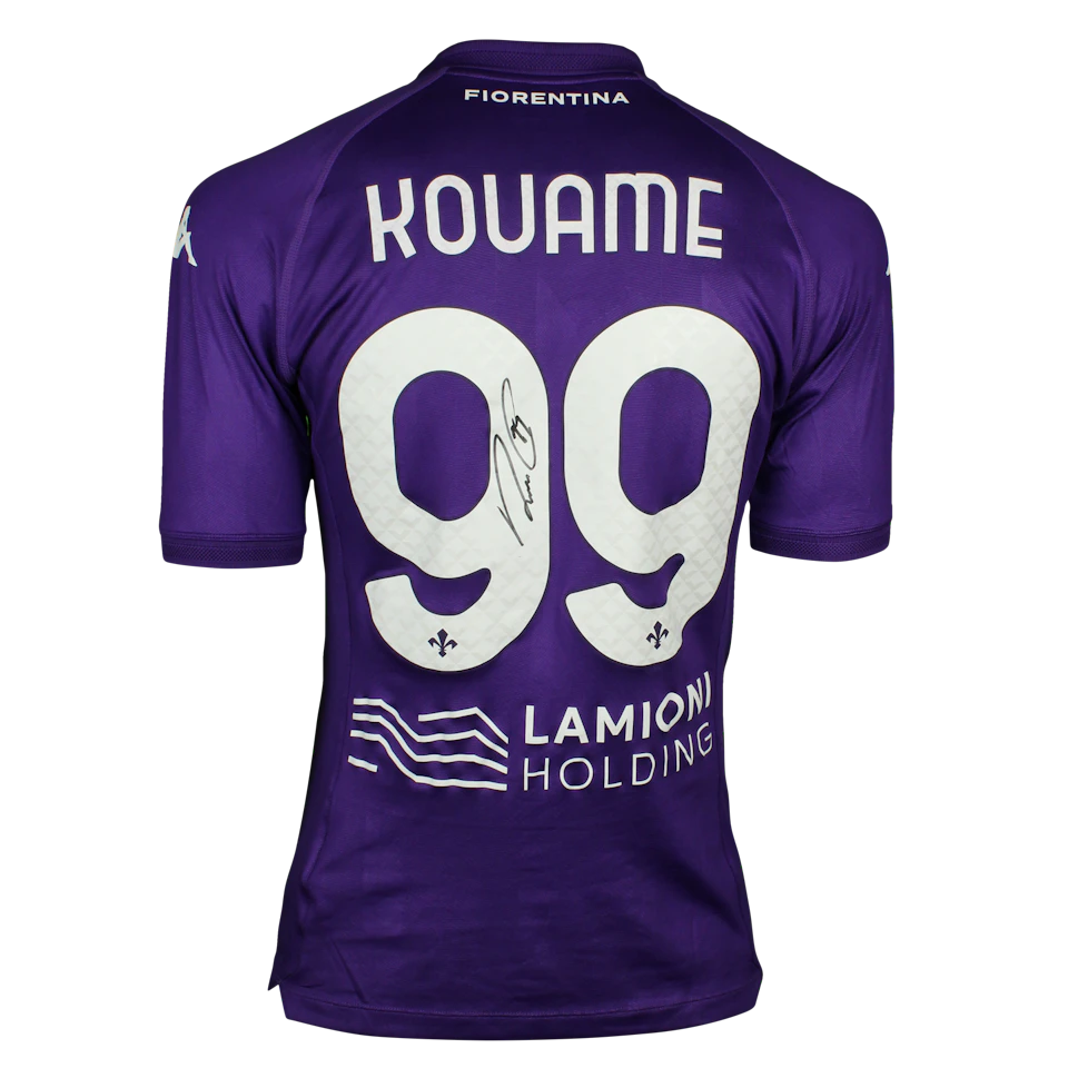 ACF Fiorentina-Trikot von Christian Kouamé
