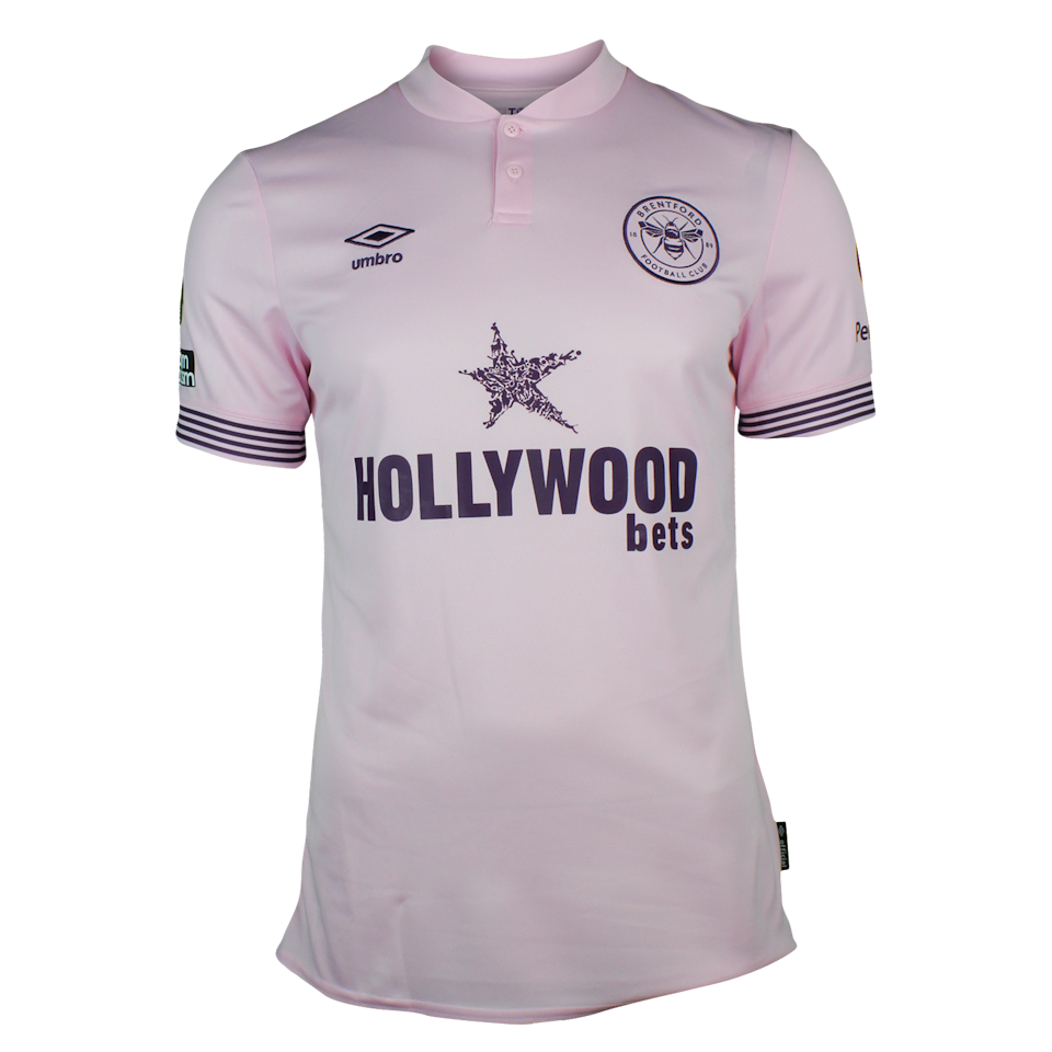 Mikkel Damsgaard Brentford shirt