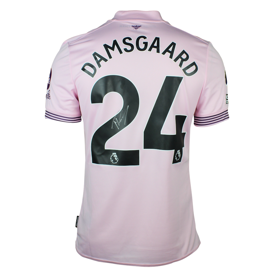 Mikkel Damsgaard Brentford shirt
