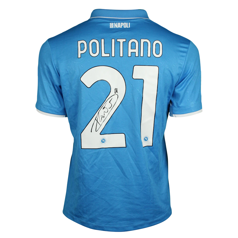 来自SSC Napoli的Matteo Politano球衣