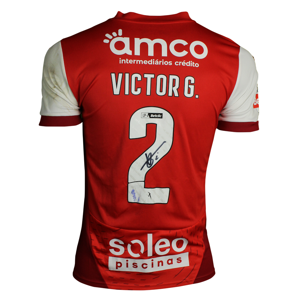 Víctor Gómez SC Braga camisa.