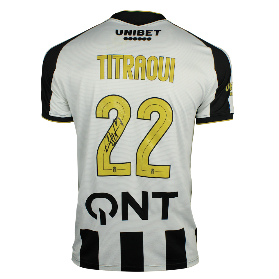 Shirt van Yacine Titraoui Sporting Charleroi
