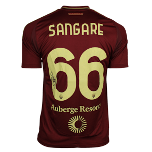 Buba Sangaré AS Roma camisa.