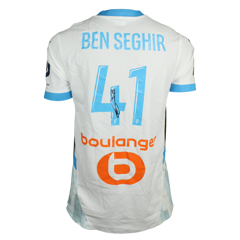 Salim Ben Seghir Olympique de Marseille shirt