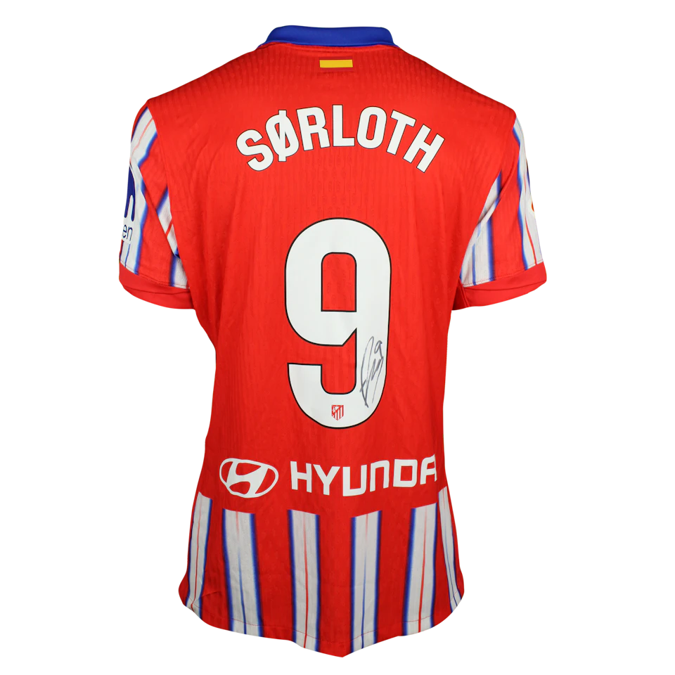 来自Atlético de Madrid的Alexander Sørloth球衣