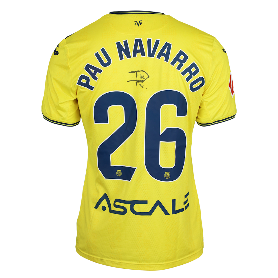 Pau Navarro Villarreal CF shirt