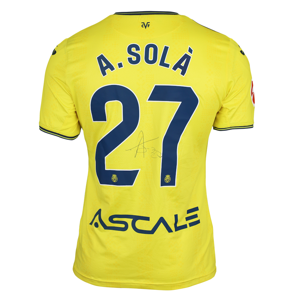 Arnau Solà Villarreal CF shirt