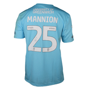 William Mannion Charlton Athletic jersey