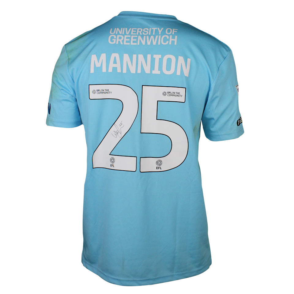 William Mannion Charlton Athletic jersey