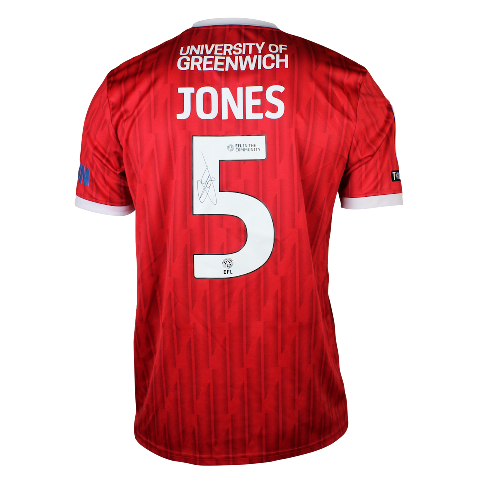 Lloyd Jones Charlton Athletic shirt
