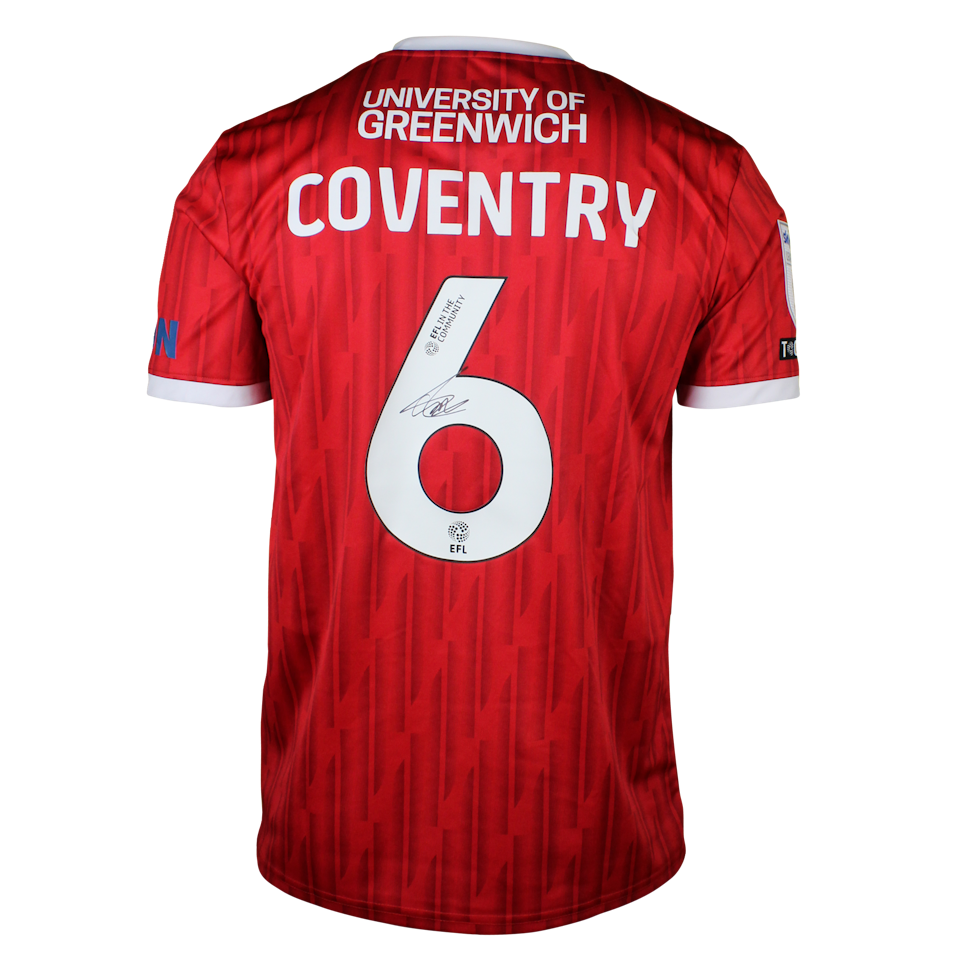 Conor Coventry Charlton Athletic shirt