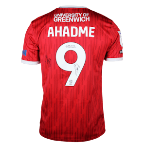 Gassan Ahadme Charlton Athletic shirt