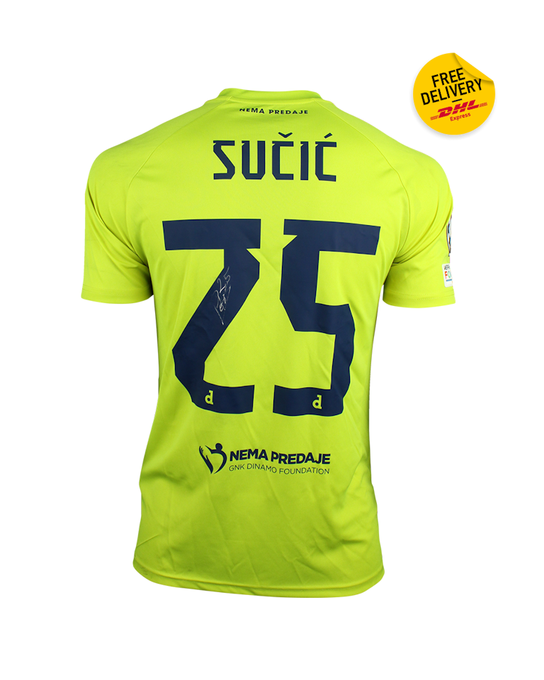 Petar Sučić Dinamo Zagreb camisa.