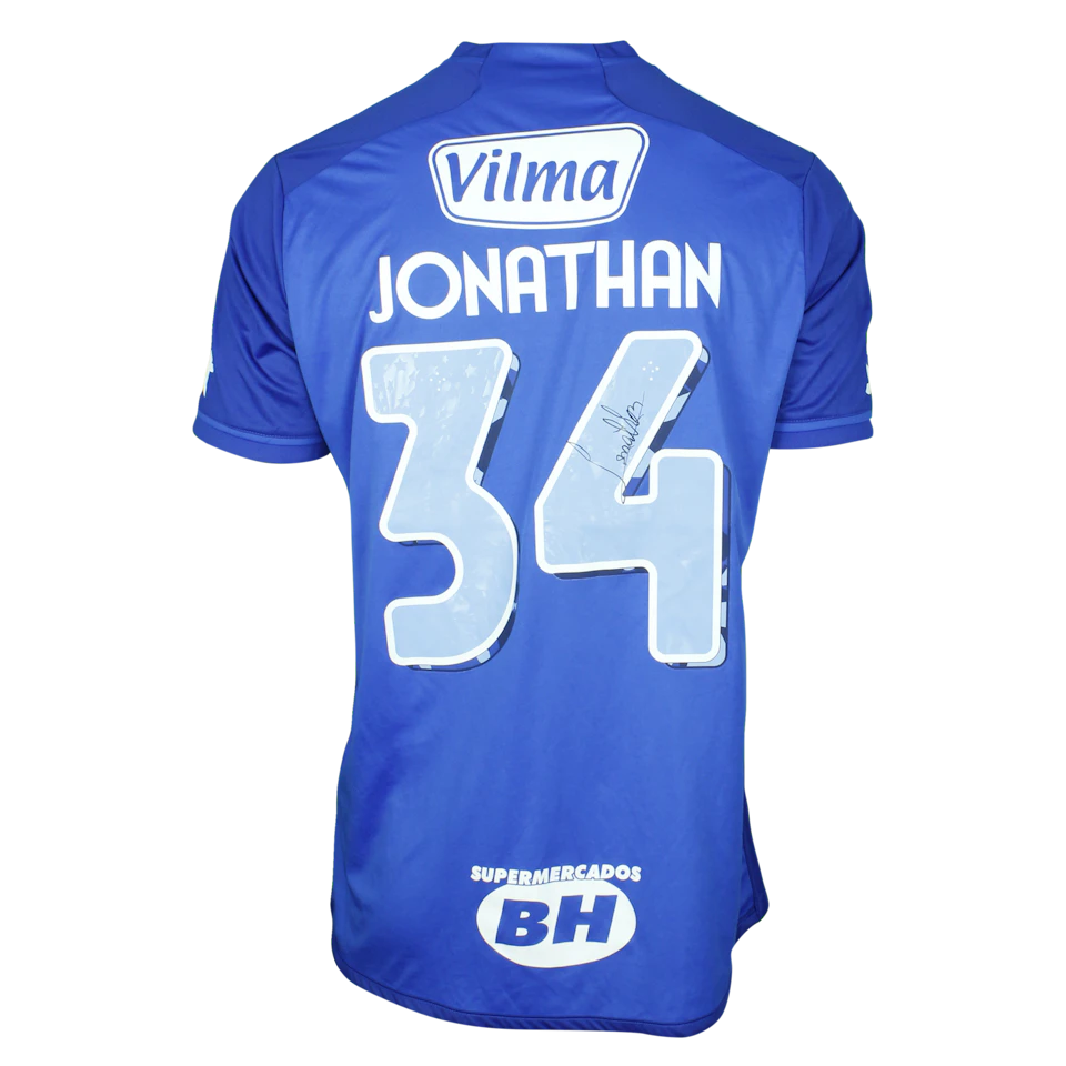 Jonathan de Jesus Alves Cruzeiro camisa.