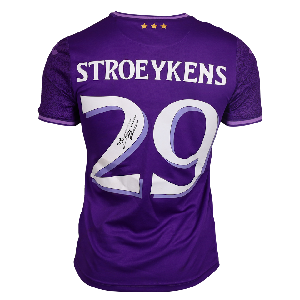 Mario Stroeykens RSC Anderlecht shirt