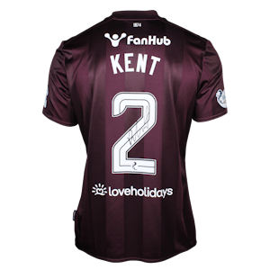Frankie Kent Heart of Midlothian jersey