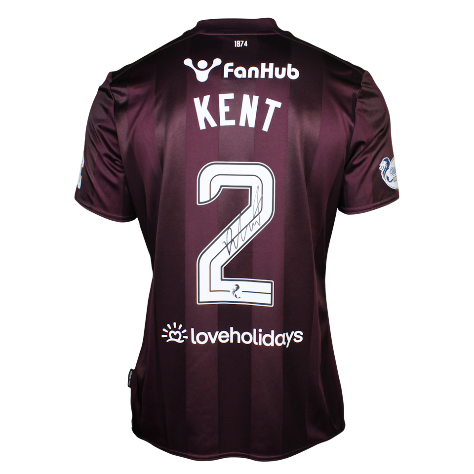 Frankie Kent Heart of Midlothian jersey