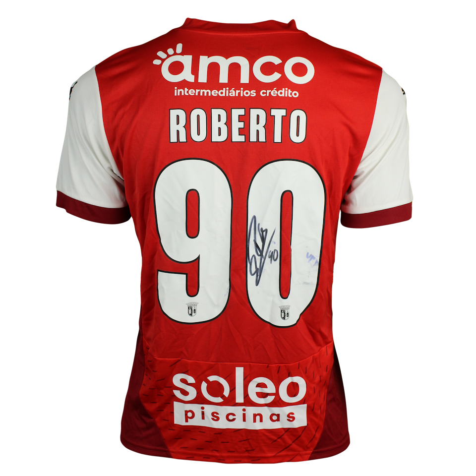Roberto Fernández Jaén SC Braga shirt
