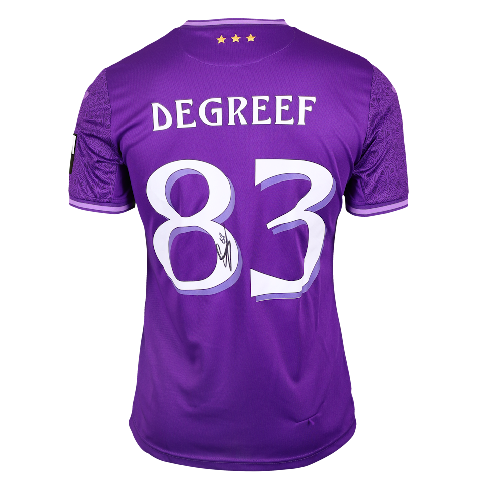 Shirt van Tristan Degreef RSC Anderlecht