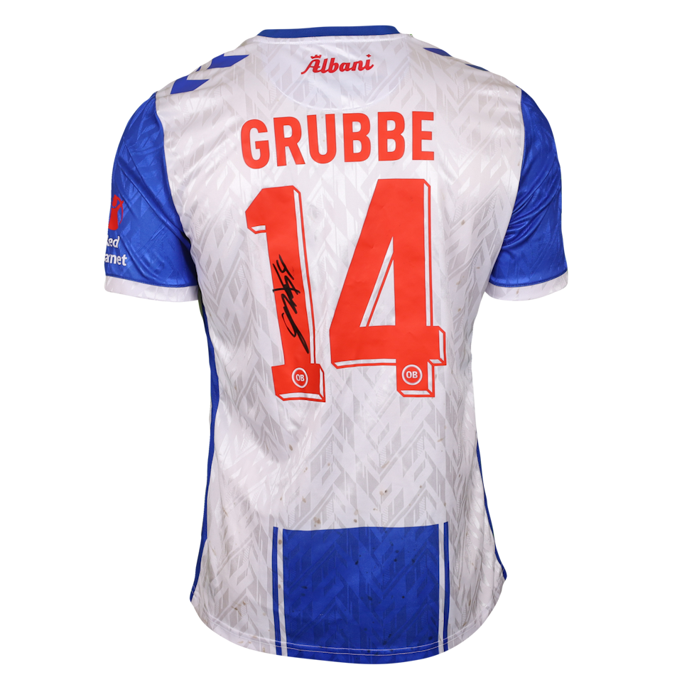 Gustav Grubbe Madsen OB jersey
