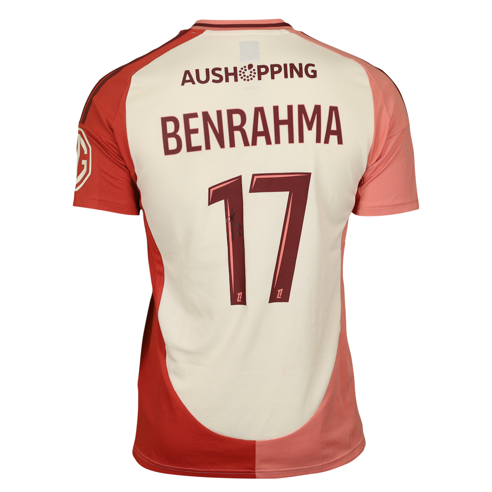 Camisa de Saïd Benrahma Olympique Lyonnais