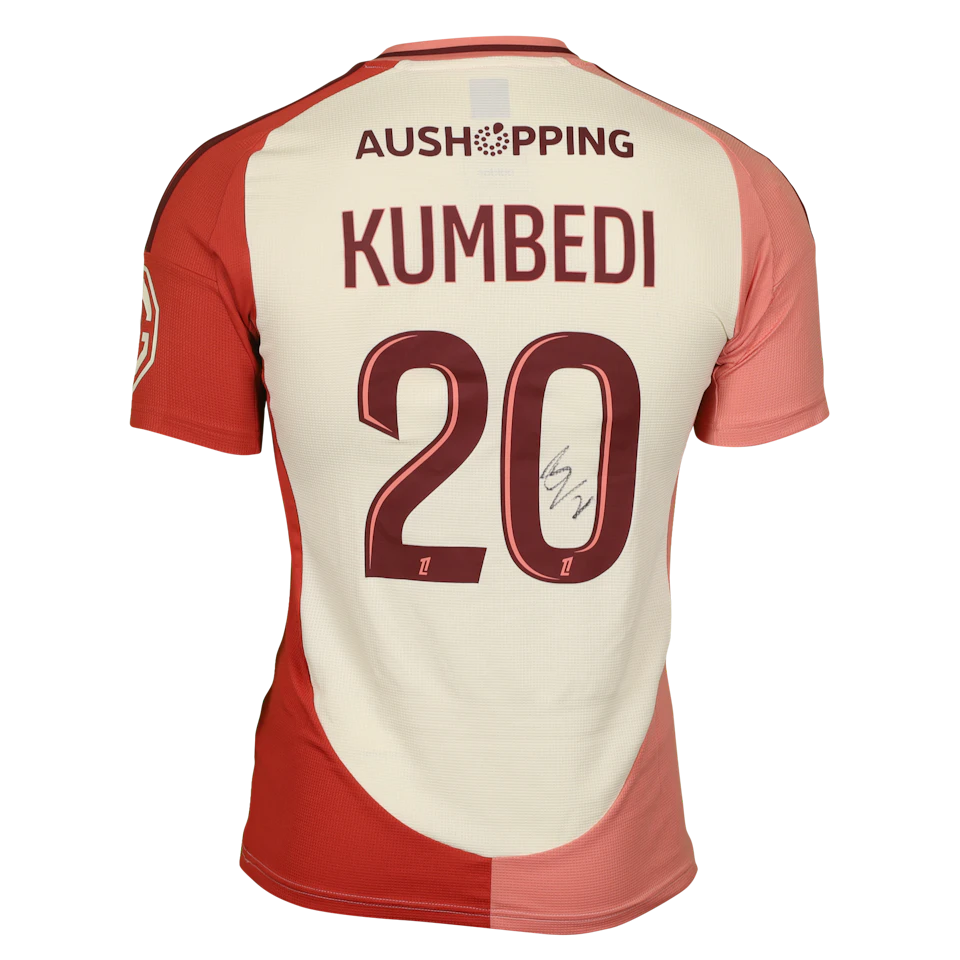 来自Olympique Lyonnais的Sael Kumbedi球衣