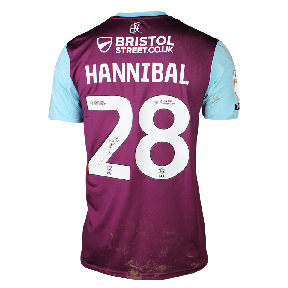 Hannibal Mejbri Burnley shirt