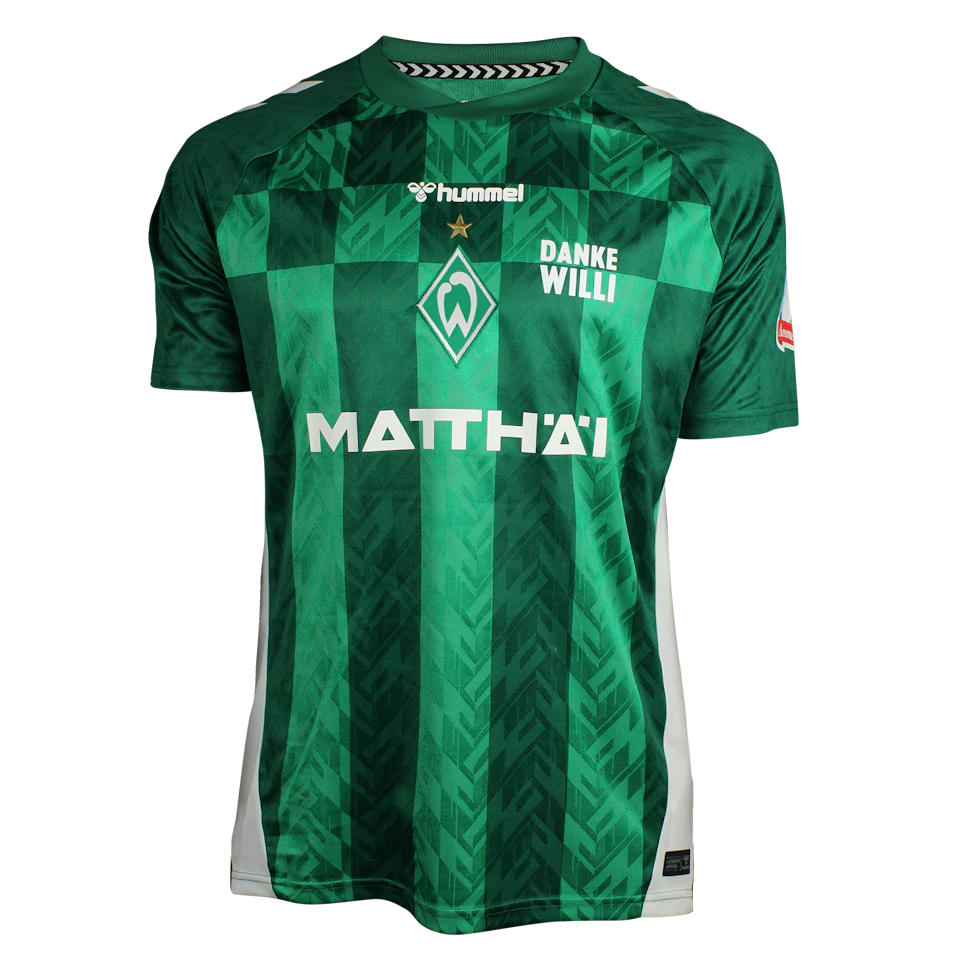 来自Werder Bremen的Justin Njinmah球衣