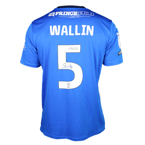 Oscar Wallin Peterborough United shirt