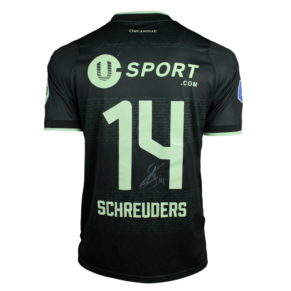 Jorg Schreuders FC Groningen shirt