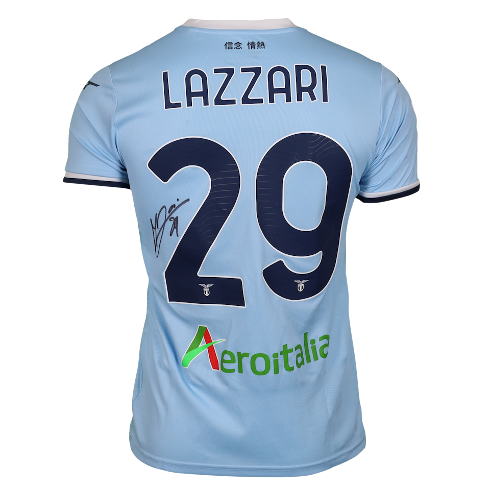 Manuel Lazzari Lazio jersey