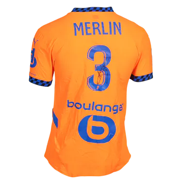 Quentin Merlin Olympique de Marseille のシャツ