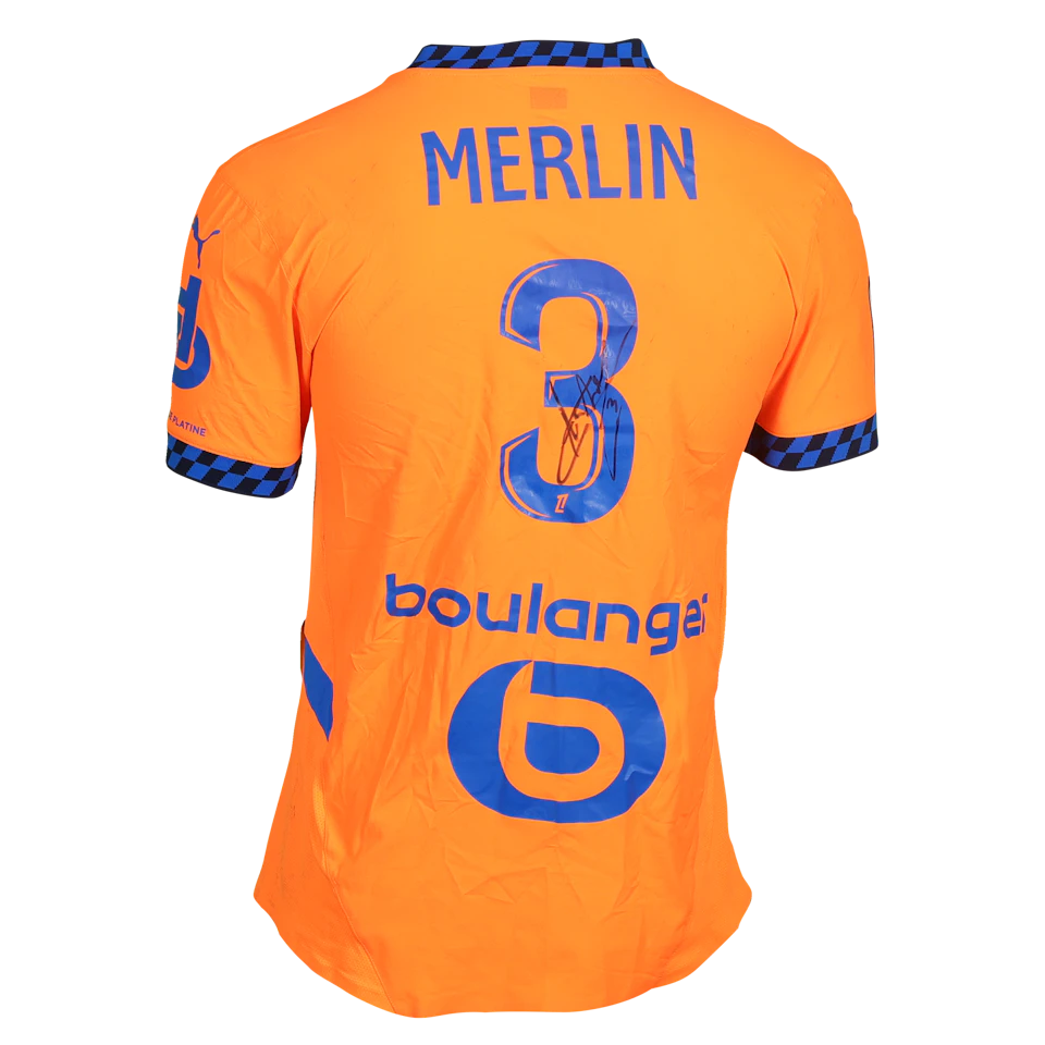 Quentin Merlin Olympique de Marseille のシャツ