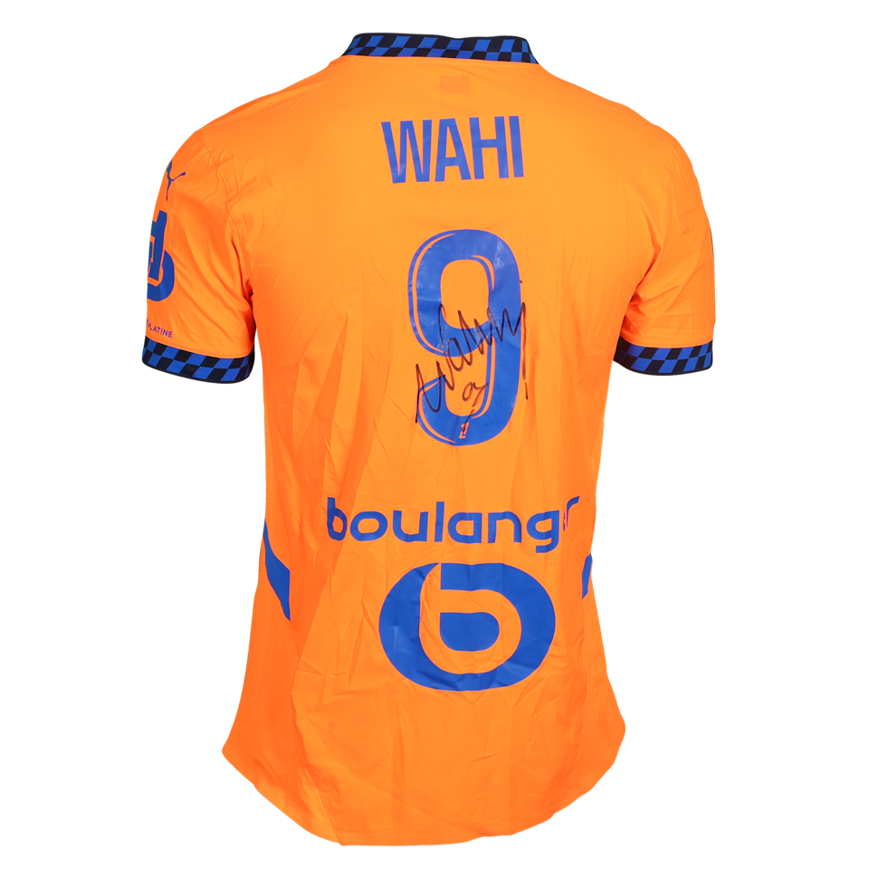 Elye Wahi Olympique de Marseille shirt