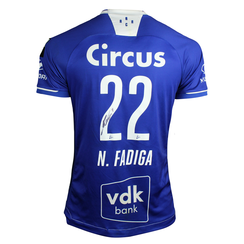 Noah Fadiga KAA Gent shirt