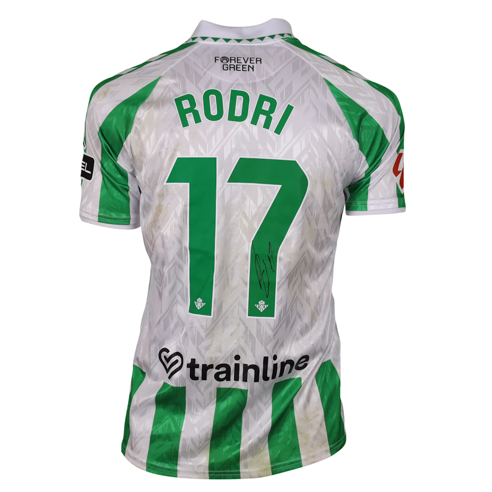 Rodri | Real Madrid - Real Betis | MatchWornShirt