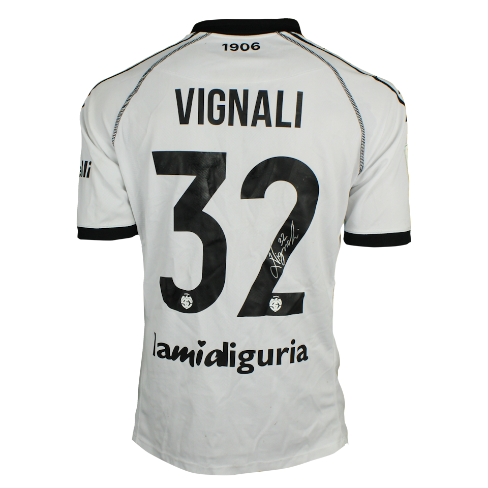 Luca Vignali Spezia Calcio shirt