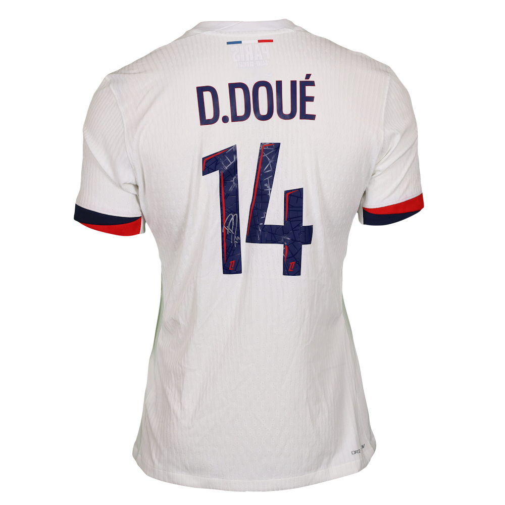 Désiré Doué | LOSC Lille - Paris Saint-Germain | MatchWornShirt